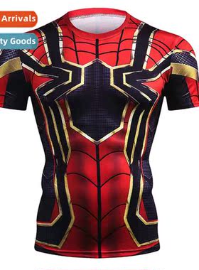 Avengers t-shirt Infiny Ir Spider-Man Heroes Expedi War Prin
