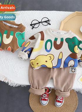 Boys baby spring su su 2023 new baby childrens clothing  boy