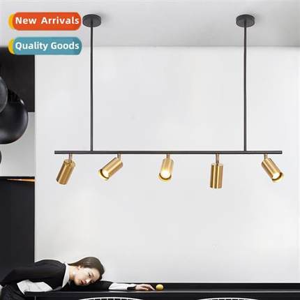 Golden spotlight track chelier store commercial Scinavian lg