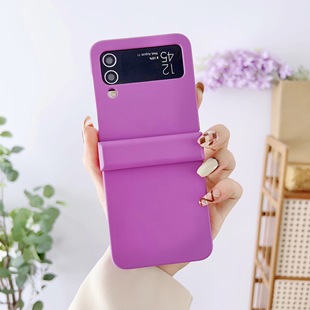Solid Case Flip Phone Hinge Color Folding 适用Samsung