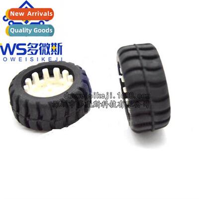 D-axis rubber tires Robot accessories 43MM tracking trolley