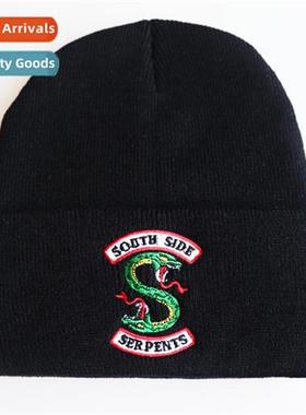 popular river valley town wool cap riverdale embroidery knte