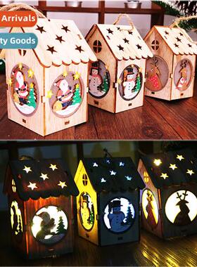 New Christmas holiday decoratis 11cm colorful three-dimensia