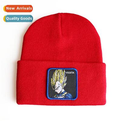 New anime carto characters Drag Ball Vegeta Vegeta knted cap