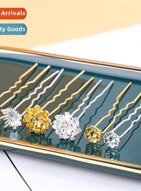 Alloy flowers daisy pin DIY ancient style pin materials hmad