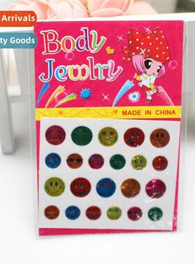 Hanging versi   stickers beauty mole red dot love pentagram