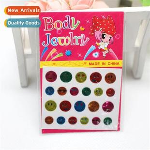 beauty mole red Hanging love stickers dot pentagram versi