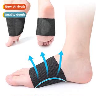 Flatfoot arch support half pad elastic bage foot center pad