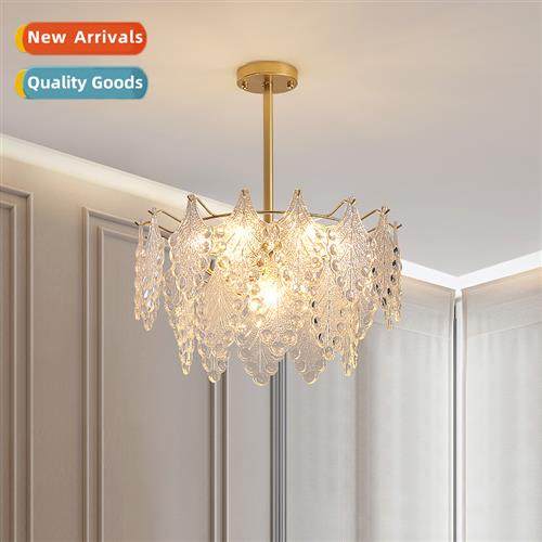 French living room chelier modern simple new American restau