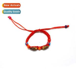 Woven Fish Rope Jewe Bracelet Knot Lucky Peace