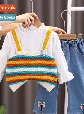 Childrens clothing girls fall girls camisole sweater n princ