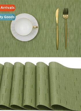 Classic Square Bamboo Bug Teslin Placemats Western Placemats