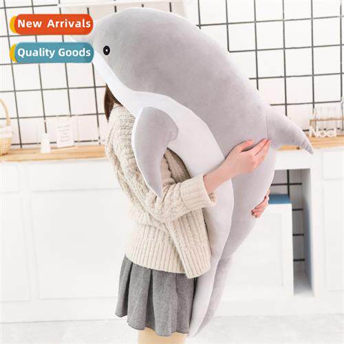 Dolphin plush toy doll sleep pillow lg pillow bed wh you sle