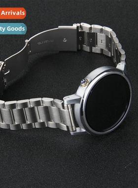 pebble time/steel/round stainless steel b peele smart watch