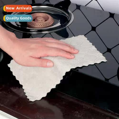 Lazy rags kchen dish towel absorbent cleaning cloth double-s