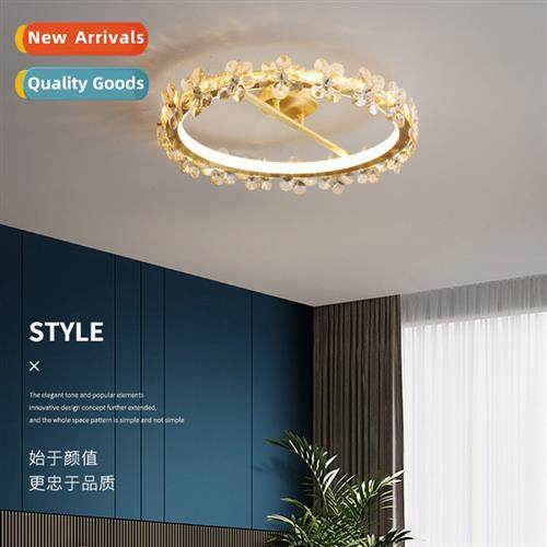 Living room lamp full copper -modern light luxury style pers