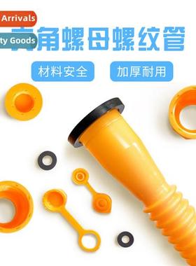 Hexagal nut plug n-slip nut plastic cap plug plug butt plug