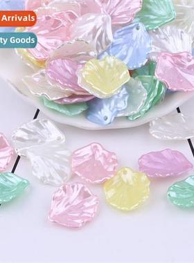 Pearl-colored camellia petals cabbage leaves acrylic DIY hma