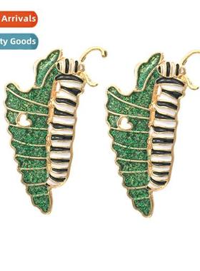 Creative rustic style insect moth earrings fashi persalized