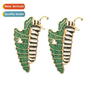 Creative rustic style insect moth earrings fashi persalized