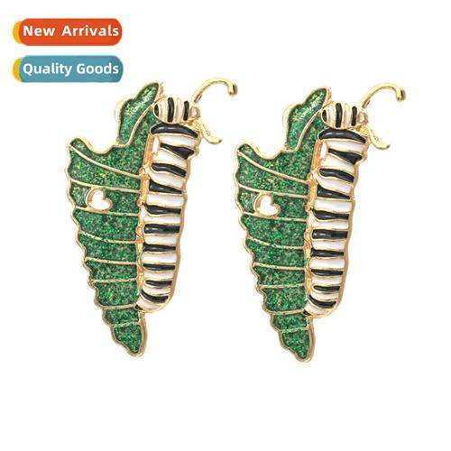 Creative rustic style insect moth earrings fashi persalized