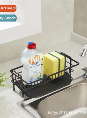 Kchen spge draining rack sink spge storage basket storage ba