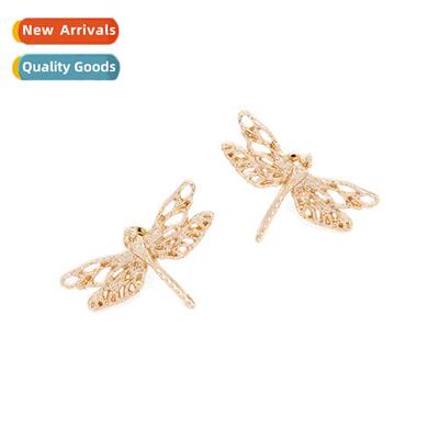 Korean versi   fashi niche dragfly earrings persaly temperam