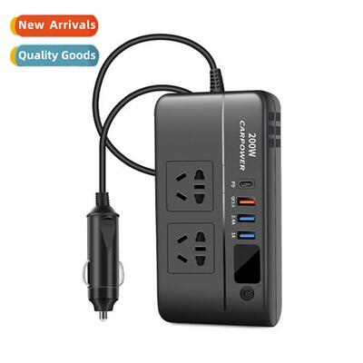 Modified wave 200W car inverter 12V to 110V/220V inverter PD