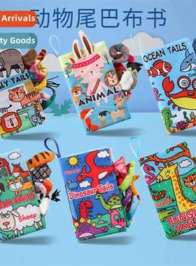 Childrens tail cloth book educatial toys book tear baby clot