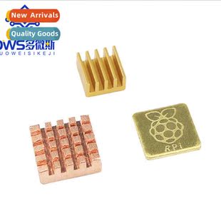 Heatsink Alu Copper Pure Pack Generati Raspberry