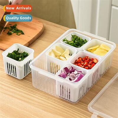 Square compartment i crisper kchen i, ginger  garlic storage