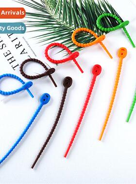 A3163 Data Cable Tie Silice Tie Reusable Retractable Silice