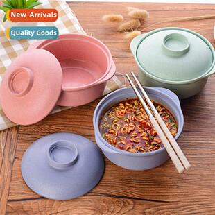 Creative maixiang instant noodle bowl wh lid student soup bo
