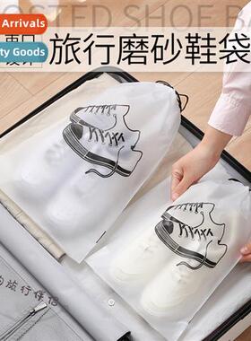 Shoe Storage Bag Travel Drawstring Transparent Packing Shoe