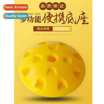 Multi-functial portable base soccer training sign s basketba