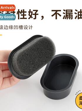 Shoe Oil Shoe Brush Hle Spge Shoe Polish Lear Shoes Quick Cl