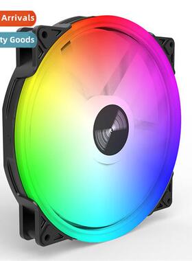 New 20cm case fan 5V3pin mute desktop computer argb dazzle c