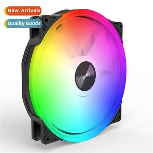 desktop case dazzle argb computer mute 5V3pin fan 20cm New