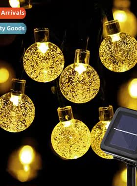Solar Bubble Balls Colourful Lights String Outdoor Orb Chris