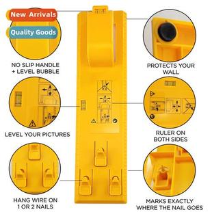 Picture frame hanging tools multifunctial level ruler carpen