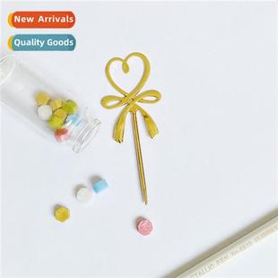 适用Fire Paint Wax Butterfly Metal Needle Grain Pla Stirring