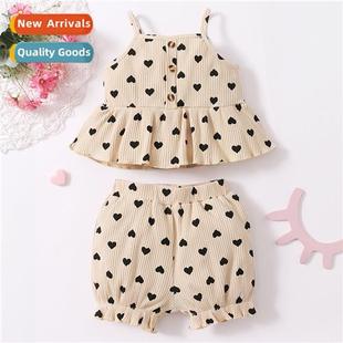 fall 2022 love childrens pri sleeveless spring Girls new