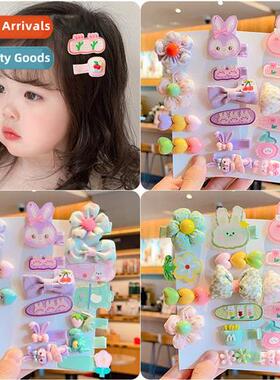 Baby  clips cute super cute childrens bangs forehead broken