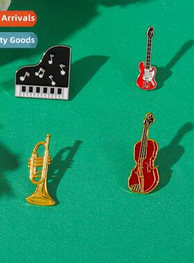 New retro style music series alloy brooch exquise atmosphere