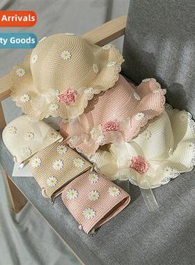 Summer Korean versi   sunscreen mesh small chrysanmum girls