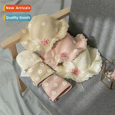 Summer Korean versi   sunscreen mesh small chrysanmum girls