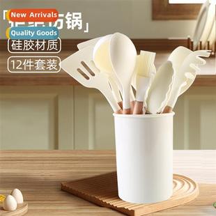 set Scinavian style nstick Silice whe cookware