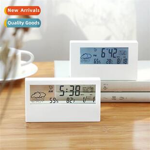 Desk Bedside Clock Creative Multifun LCD Digal Student