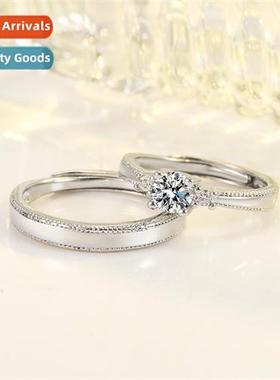 Love at First Sight Couples Ring High Faux Moissan Diamd Cou