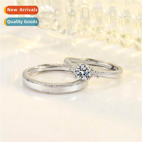 Love at First Sight Couples Ring High Faux Moissan Diamd Cou